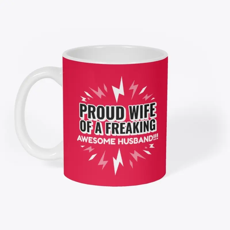 Proud Wife Of An Awesome Husband Tee